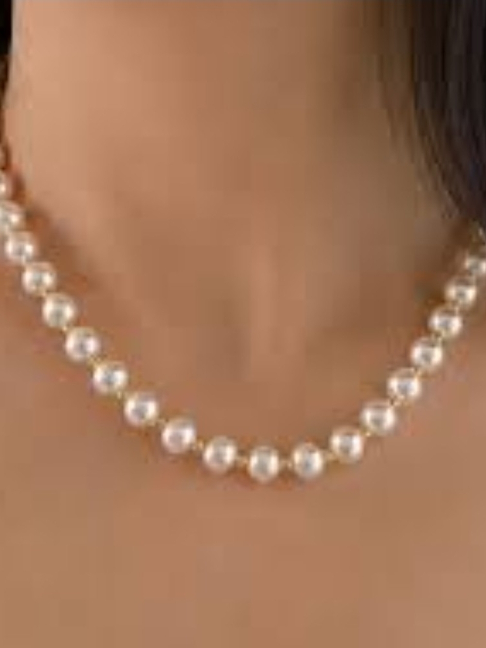 Fashion Nova Faux Pearl Strand Necklace $12